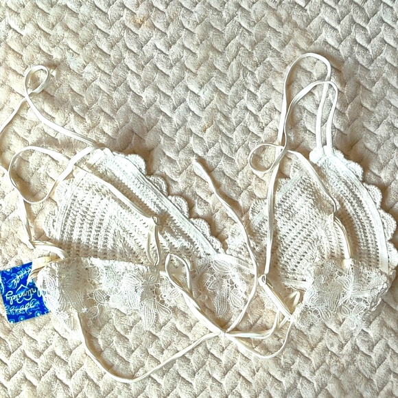 NWT Free People Cora Crochet Bralette - Picture 4 of 5